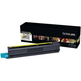 TONER LEXMARK C930H2CG C930H2CG COLOR AMARILLO - Envío Gratuito