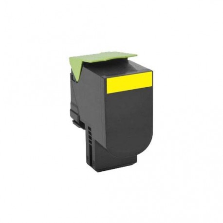 TONER LEXMARK 708HY 70C8HY0 COLOR AMARILLO - Envío Gratuito