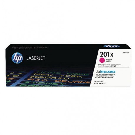 TONER HP 201X CF403X COLOR MAGENTA - Envío Gratuito