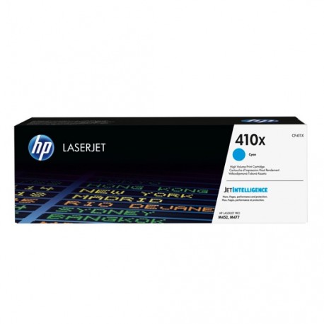 TONER HP 410X CF411X COLOR CYAN - Envío Gratuito