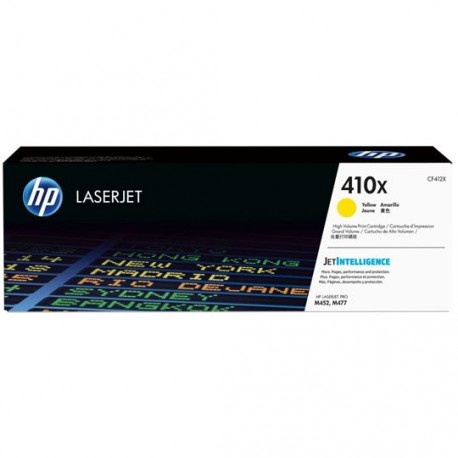 TONER HP 410X CF412X COLOR AMARILLO - Envío Gratuito