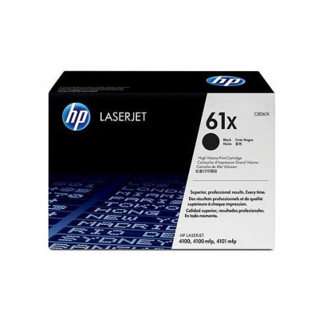 TONER HP 61X C8061X COLOR NEGRO - Envío Gratuito