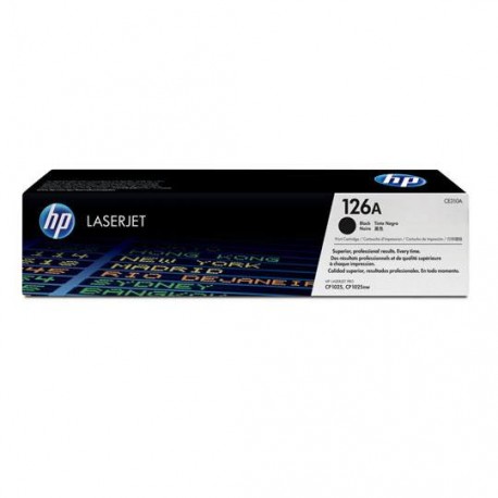 TONER HP 126A CE310A COLOR NEGRO - Envío Gratuito