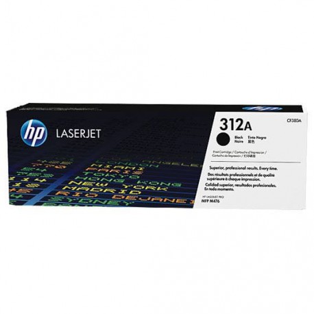 TONER HP 312A CF380A COLOR NEGRO - Envío Gratuito