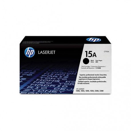 TONER HP 15A C7115A COLOR NEGRO - Envío Gratuito