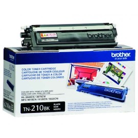 TONER BROTHER TN210BK TN210BK COLOR NEGRO - Envío Gratuito