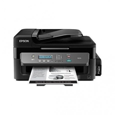 MULTIFUNCIONAL EPSON WORKFORCE M205 INYECCION DE TINTA BLANCO Y NEGRO - Envío Gratuito