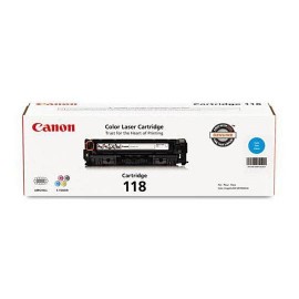 TONER CANON 118C 2661B001AA COLOR CYAN - Envío Gratuito