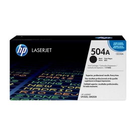 TONER HP 504A CE250A COLOR NEGRO - Envío Gratuito