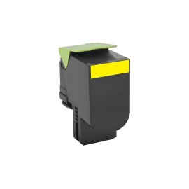 TONER LEXMARK 708Y 70C80YO COLOR AMARILLO - Envío Gratuito