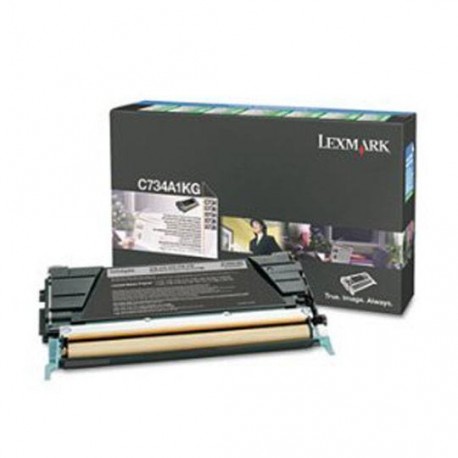 TONER LEXMARK C734A1KG C734A1KG COLOR NEGRO - Envío Gratuito