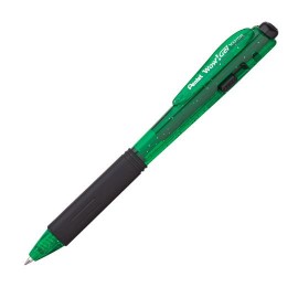 BOLIGRAFO PENTEL WOOW! GEL K437CR COLOR VERDE DE PUNTO MEDIANO 0.7 MM TIPO DE BARRIL TRIANGULAR 1 PIEZA - Envío Gratuito