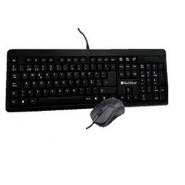 Kit de teclado y mouse alambrico techzon - Envío Gratuito