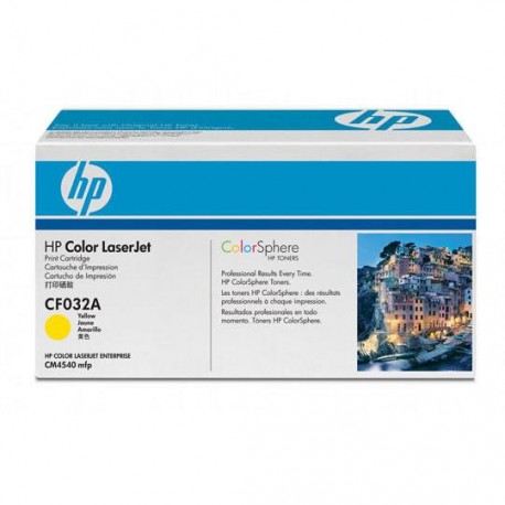 TONER HP 646A CF032A COLOR AMARILLO - Envío Gratuito