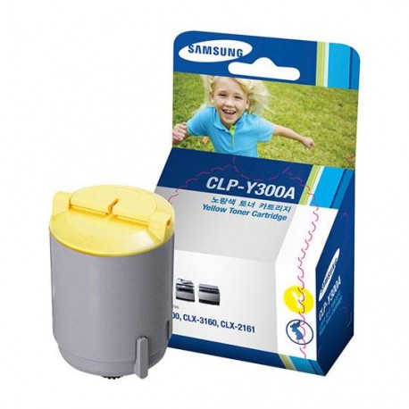 TONER SAMSUNG CLP-Y300A CLPY300A COLOR AMARILLO - Envío Gratuito