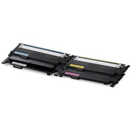 TONER S PRINTING SAMSUNG CLT K406S C406S M406S Y406S SU379A COLOR NEGRO CIAN MAGENTA AMARILLO - Envío Gratuito