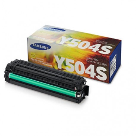 TONER S-PRINTING SAMSUNG CLT-Y504S SU507A COLOR AMARILLO - Envío Gratuito