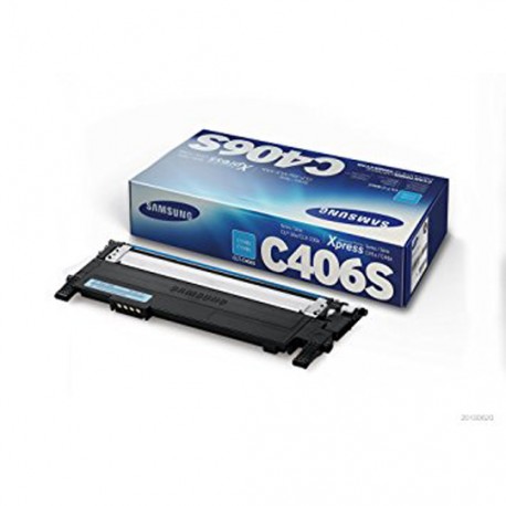 TONER S-PRINTING SAMSUNG CLT-C406S ST989A COLOR CYAN - Envío Gratuito