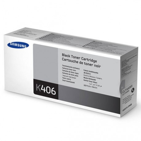 TONER SAMSUNG CLT-K406S CLTK406S COLOR NEGRO - Envío Gratuito