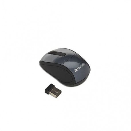 MOUSE MINI INALAMBRICO VERBATIM 97470 CONEXION USB COLOR GRIS - Envío Gratuito