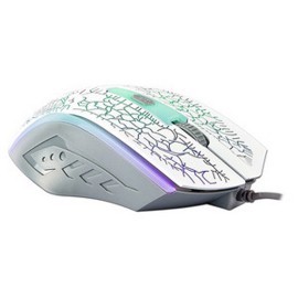 MOUSE GAMER ALAMBRICO NACEB NA-592BL CONEXION USB COLOR BLANCO - Envío Gratuito