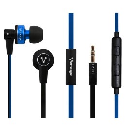 AUDIFONOS VORAGO EP-303 TIPO IN-EAR ALAMBRICOS CONEXIÓN/MEDIDA 3.5 MM COLOR AZUL - Envío Gratuito