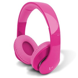 AUDIFONOS VORAGO AU-378585-2 TIPO ALÁMBRICOS CONEXION 3.5 MM ROSA - Envío Gratuito