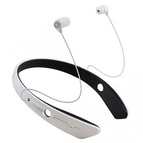 AUDIFONOS IJOY BLUETOOTH HEADSET TIPO HEADSET CONEXION BLUETOOTH COLOR BLANCO - Envío Gratuito