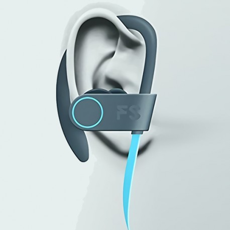 AUDIFONOS IJOY FUTURE SPORT WATERPROOF TIPO EARBUDS CONEXION BLUETOOTH AZUL - Envío Gratuito