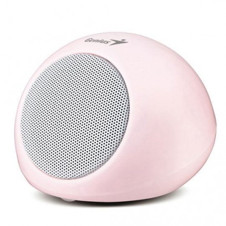 BOCINAS ALAMBRICAS GENIUS SP-I170 CON CONEXIÓN 3.5 MM COLOR ROSA - Envío Gratuito