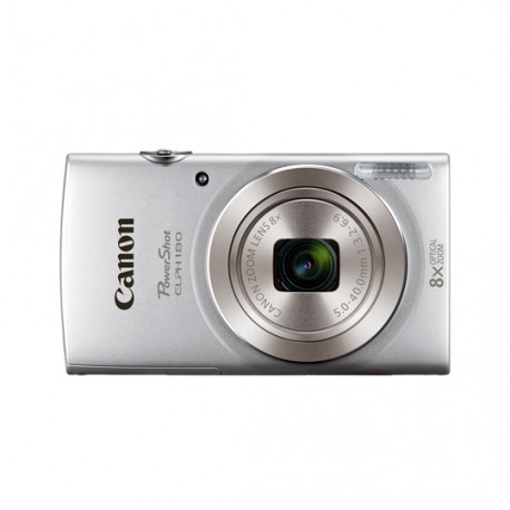 CAMARA DIGITAL CANON E180 20 MEGAPIXELES COLOR PLATA - Envío Gratuito