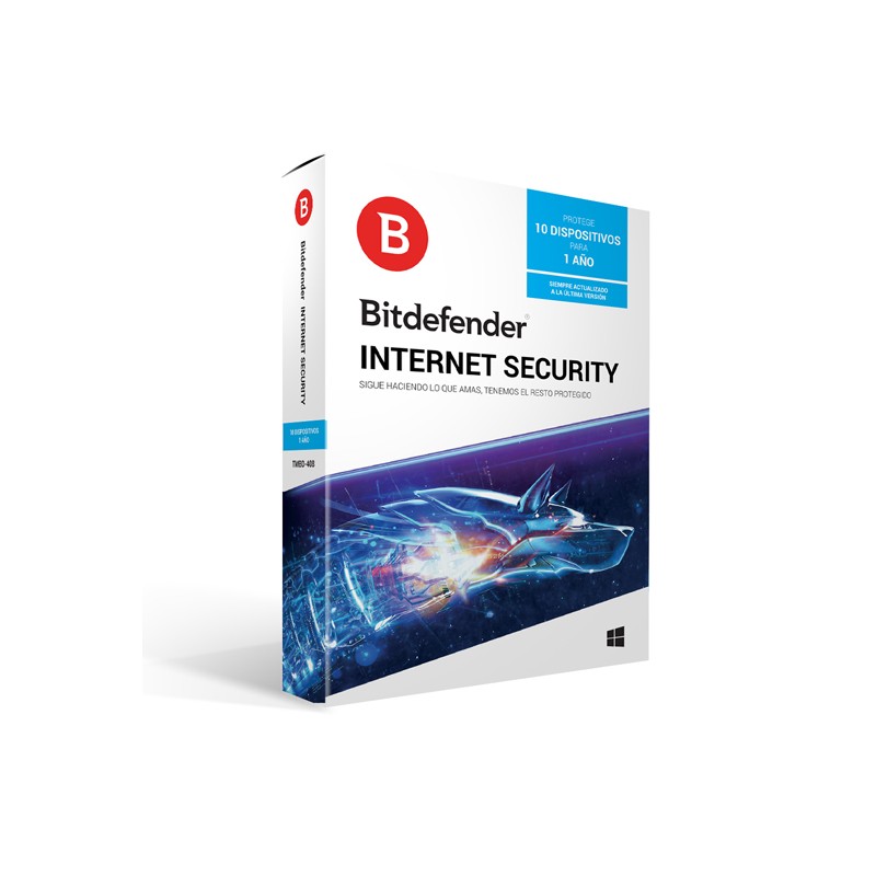 ANTIVIRUS BITDEFENDER INTERNET SECURITY 10 LICENCIAS DVD LICENCIA