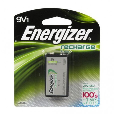 Pila energizer recargable 9v - Envío Gratuito