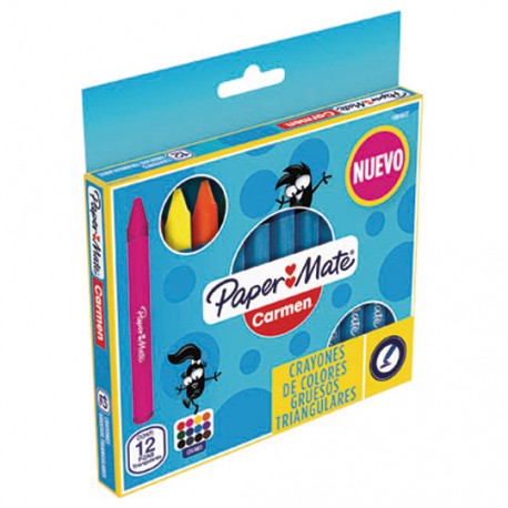 Crayon paper mate carmen caja con 12 - Envío Gratuito
