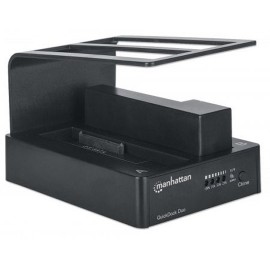 Gabinete QuickDock HDD*2 SATA-USB 3.0 - Envío Gratuito