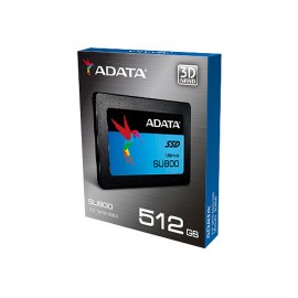 UNIDAD DE ESTADO SOLIDO ADATA SU800 CAPACIDAD DE 512 GB FACTOR DE FORMA 2.5 - Envío Gratuito