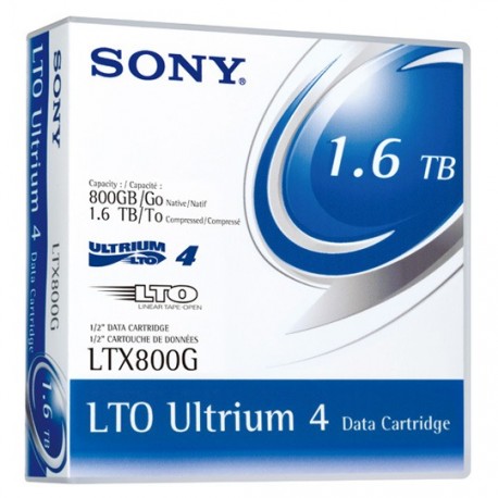 CARTUCHO DE DATOS SONY LTX800G CAPACIDAD 800 GB - Envío Gratuito