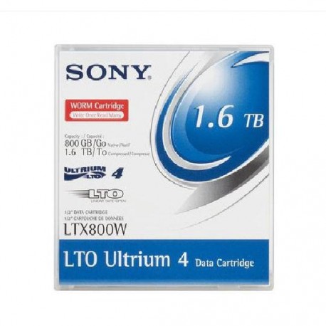 CARTUCHO DE DATOS SONY LTX-800W CAPACIDAD 800 GB - Envío Gratuito