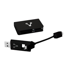 LECTOR VORAGO CR300 TIPO DE TECNOLOGIA USB, MICRO USB, OTG - Envío Gratuito