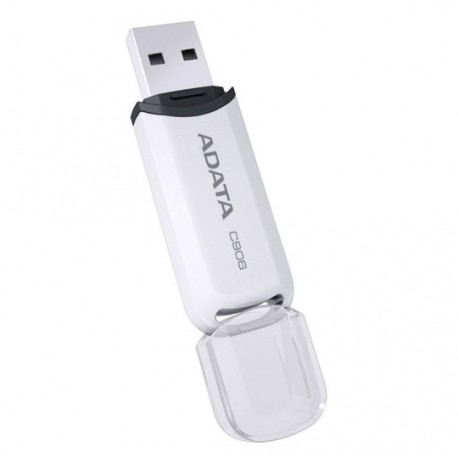 MEMORIA USB 2.0 ADATA C906WH DE 8 GB BLANCO - Envío Gratuito