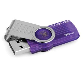 MEMORIA USB 2.0 KINGSTON DT101G2 DE 32 GB MORADO - Envío Gratuito
