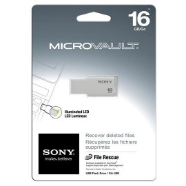 MEMORIA USB 2.0 SONY USM16GM DE 16 GB BLANCO - Envío Gratuito