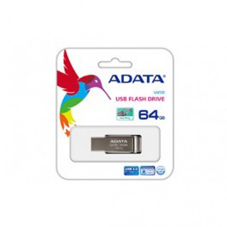 ADATA USB 64GB UV131 GRAY AUV131-64G-RGY - Envío Gratuito