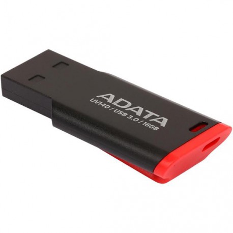 ADATA USB 16GB UV140 BLACK+ RED 3.0 AUV1 - Envío Gratuito