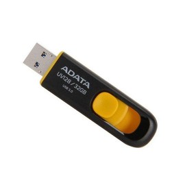 MEMORIA USB 3.0 ADATA UV128A DE 32 GB NEGRO - Envío Gratuito