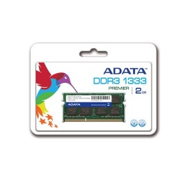 MEMORIA RAM TIPO GENERICA ADATA DE 2 GB EMBALAJE SODIMM TECNOLOGIA DDR3 VELOCIDAD DE 1333 MHZ - Envío Gratuito