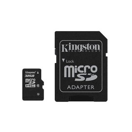 MEMORIA MICRO SD SDC10G2/32GB KINGSTON DE 32 GB CLASE 10 CON ADAPTADOR - Envío Gratuito
