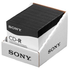 DISCO COMPACTO CD-R SONY CDQ80SE CAPACIDAD 700 MB VELOCIDAD 48X PRESENTACION PAQUETE DE 100 PIEZAS - Envío Gratuito