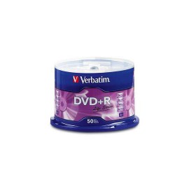 DVD DVD R IMPRIMIBLE VERBATIM CAPACIDAD 4.7 GB VELOCIDAD DE TRANSFERENCIA 16X CAMPANA DE 50 PIEZAS - Envío Gratuito