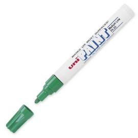 MARCADOR PERMANENTE BEROL UNI-PAINT 7719128 COLOR VERDE 1 PIEZA - Envío Gratuito